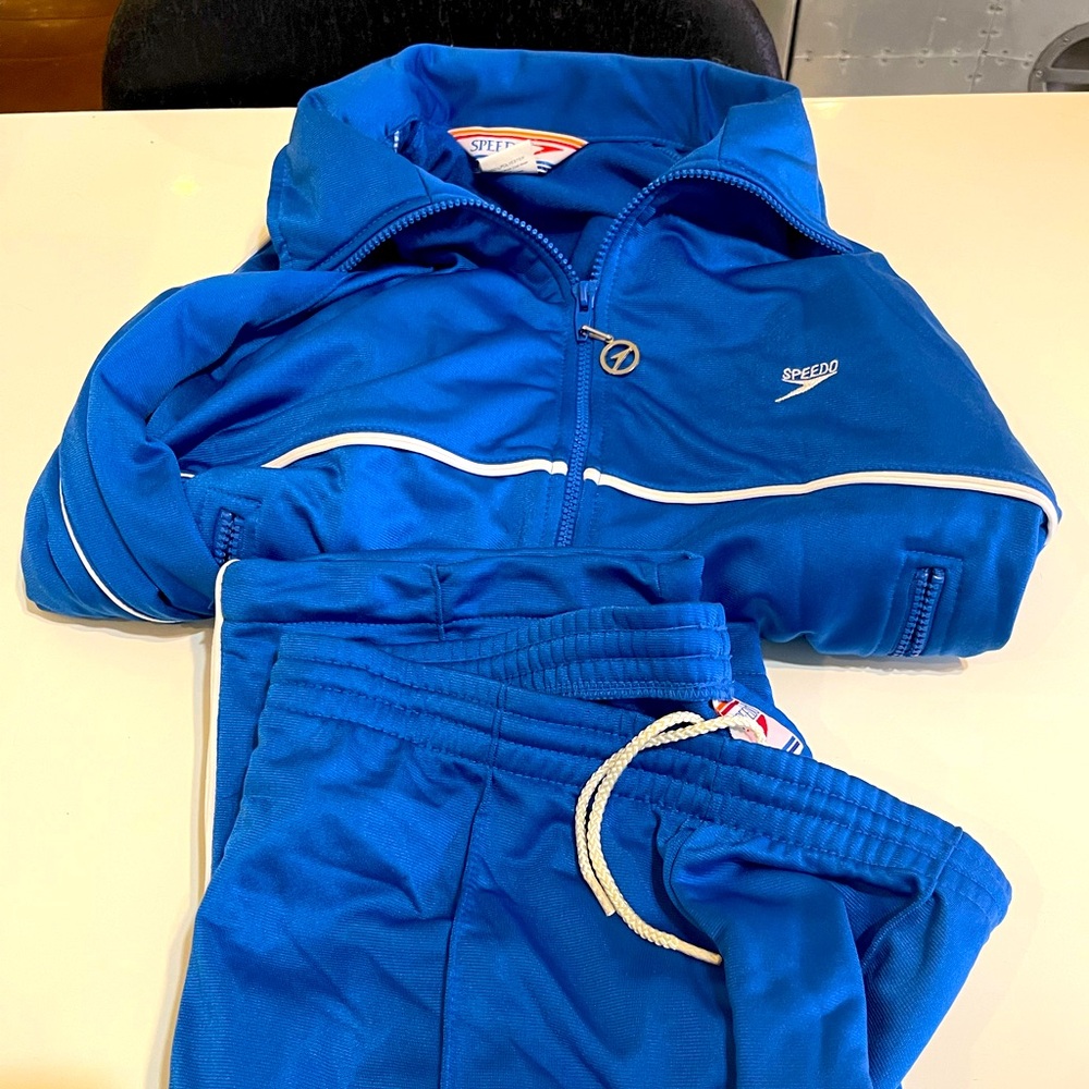 Vintage Speedo Track Zip Up